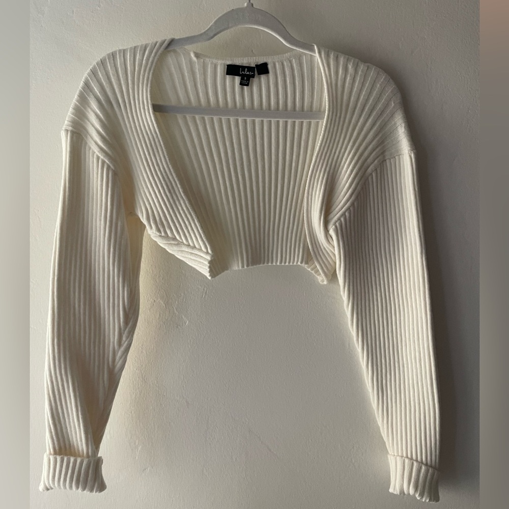 Lulus shrug sweater NWOT